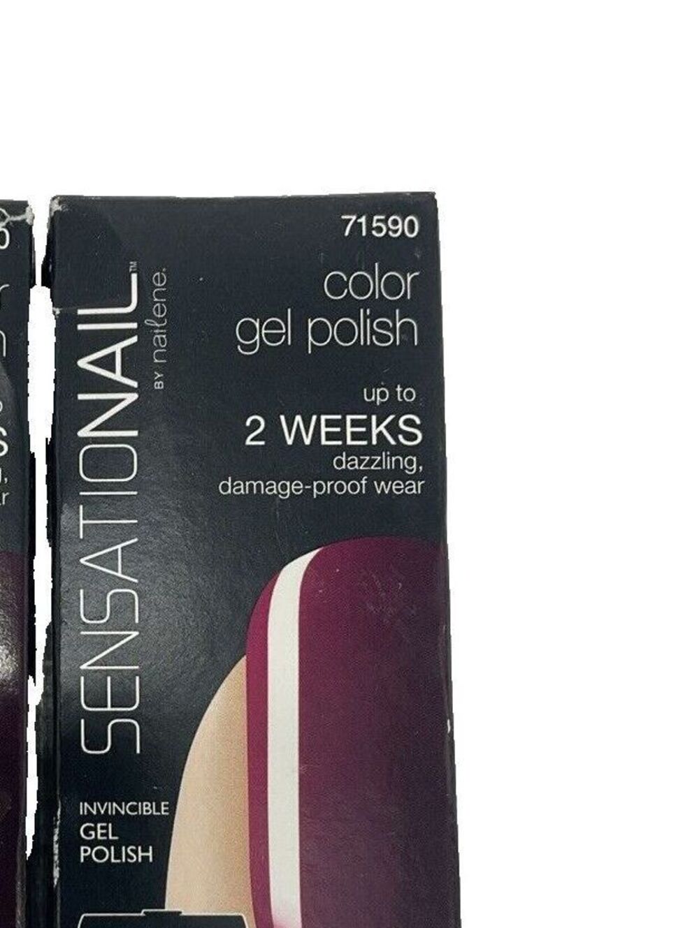 NEW SensatioNail Color Gel Polish 71590 SUGAR PLUM Shade